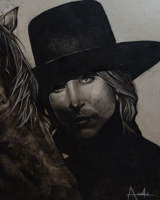 Regard western, impressions sur papier arches