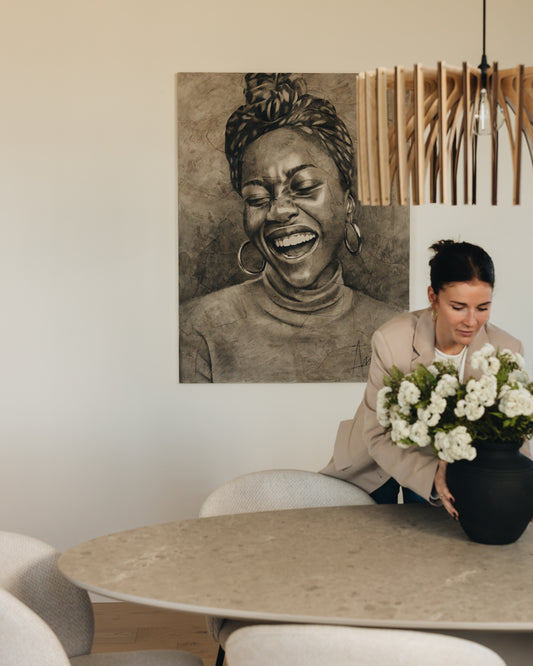 Le pouvoir du rire , impressions sur papier arches